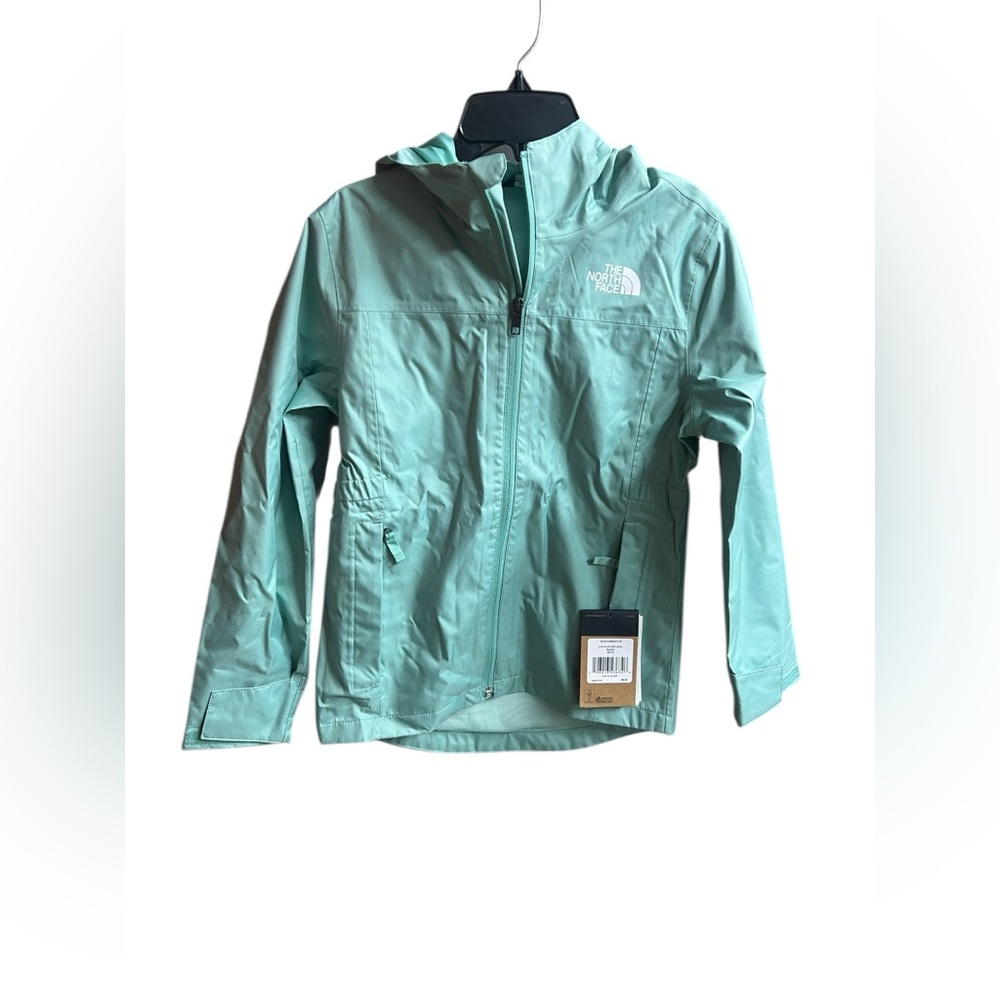 North Face M kids wasabi green jacket